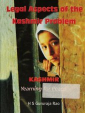 book Legal Aspects of the Kashmir Problem