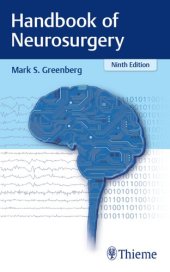 book Handbook of Neurosurgery