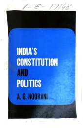 book India's Constitution and politics