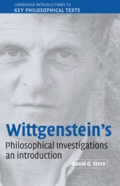 book Wittgenstein’s Philosophical Investigations: An Introduction