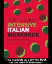 book Routledge Intensive Italian Workbook (Routledge Intensive Language Courses)