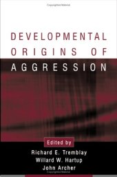 book Developmental Origins of Aggression