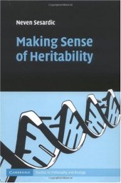 book Making Sense of Heritability