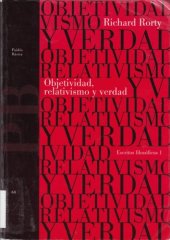 book Objetividad, Relativismo Y Verdad (Spanish Edition)