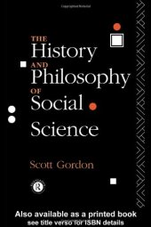 book The History and Philosophy of Social Science