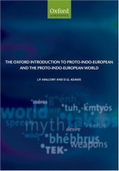 book The Oxford Introduction to Proto-Indo-European and the Proto-Indo-European World