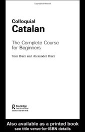 book Colloquial Catalan: A Complete Course for Beginners (Colloquial Series)