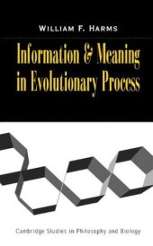 book Information and Meaning in Evolutionary Processes