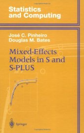 book Mixed-effects models in S and S-PLUS