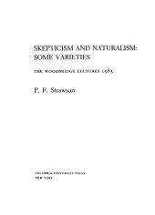 book Skepticism and Naturalism: Some Varieties (Woodbridge Lectures)