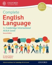 book Complete English Language for Cambridge International AS & A Level