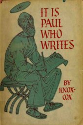 book It is Paul Who Writes