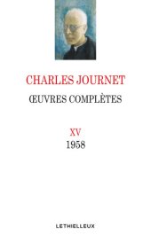 book Oeuvres Completes, Volume XV: 1958