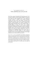 book The Cambridge History of the American Civil War: Volume 2, Affairs of the State