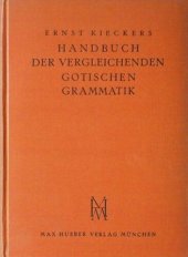 book Handbuch der vergleichenden gotischen Grammatik