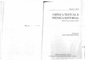 book Crítica textual e técnica editorial aplicável a textos gregos e latinos