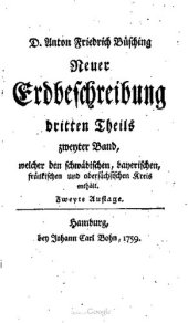 book Der schwäbische, bayerische, fränkische und obersächsische Kreis