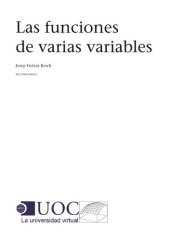 book Las funciones de varias variables