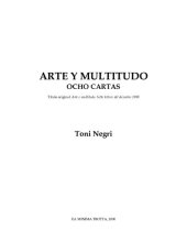 book Arte y multitudo. Ocho cartas