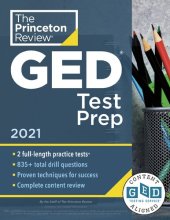 book Princeton Review GED Test Prep, 2021: Practice Tests + Review & Techniques + Online Features (College Test Prep)