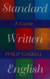 book Standard Written English: A Guide