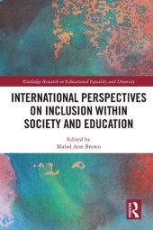 book International Perspectives on Inclusion within Society and Education