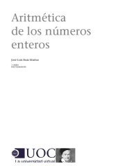 book Aritmética de los números enteros