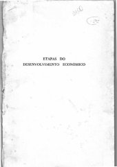 book Etapas do desenvolvimento econômico: um manifesto não comunista