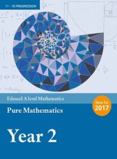 book Edexcel A level Mathematics Pure Mathematics Year 2  (A level Maths and Further Maths 2017)