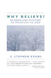 book Why Believe?: Reason and Mystery as Pointers to God