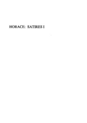 book Horace: Satires I