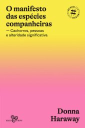 book O manifesto das espécies companheiras (#Mundojunto)