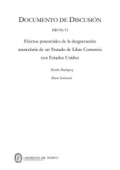 book Efectos potenciales de la desgravación arancelaria de un Tratado de Libre Comercio con Estados Unidos