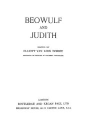 book Beowulf ; and, Judith