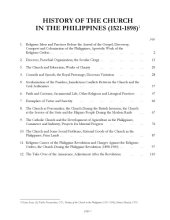 book History of the Church in the Philippines (1521-1898) (detailed notes)