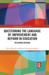 book Questioning the Language of Improvement and Reform in Education: Reclaiming Meaning