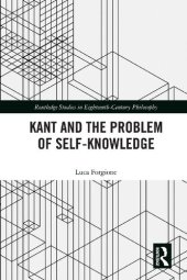 book Kant and the Problem of Self-Knowledge