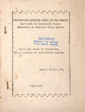 book Hacia las rutas de vilcabamba, último reducto de resistencia incaica