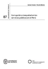 book Corrupción e inequidad en los servicios públicos en el Perú