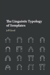 book The Linguistic Typology of Templates