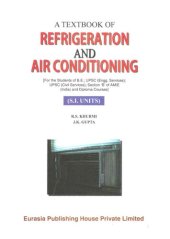 book Textbook of Refrigeration and Air Conditioning