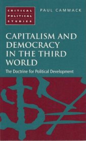 book Capitalism and Democracy in the Third World