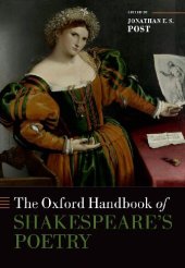 book The Oxford Handbook of Shakespeare's Poetry