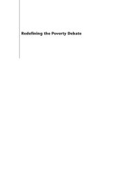 book Redefining the Poverty Debate: Why a War on Markets is No Substitute for a War on Poverty