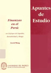 book Finanzas en el Perú: un enfoque de liquidez, rentabilidad y riesgo