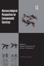 book Microsociological Perspectives for Environmental Sociology