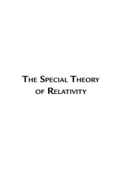 book The Special Theory of Relativity