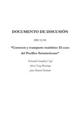 book Comercio y transporte marítimo: El caso del Pacífico Suramericano