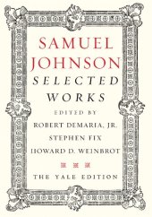 book Samuel Johnson: Selected Works: The Yale Edition