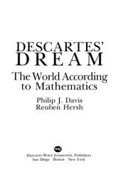 book Descartes' Dream: The World According to Mathematics